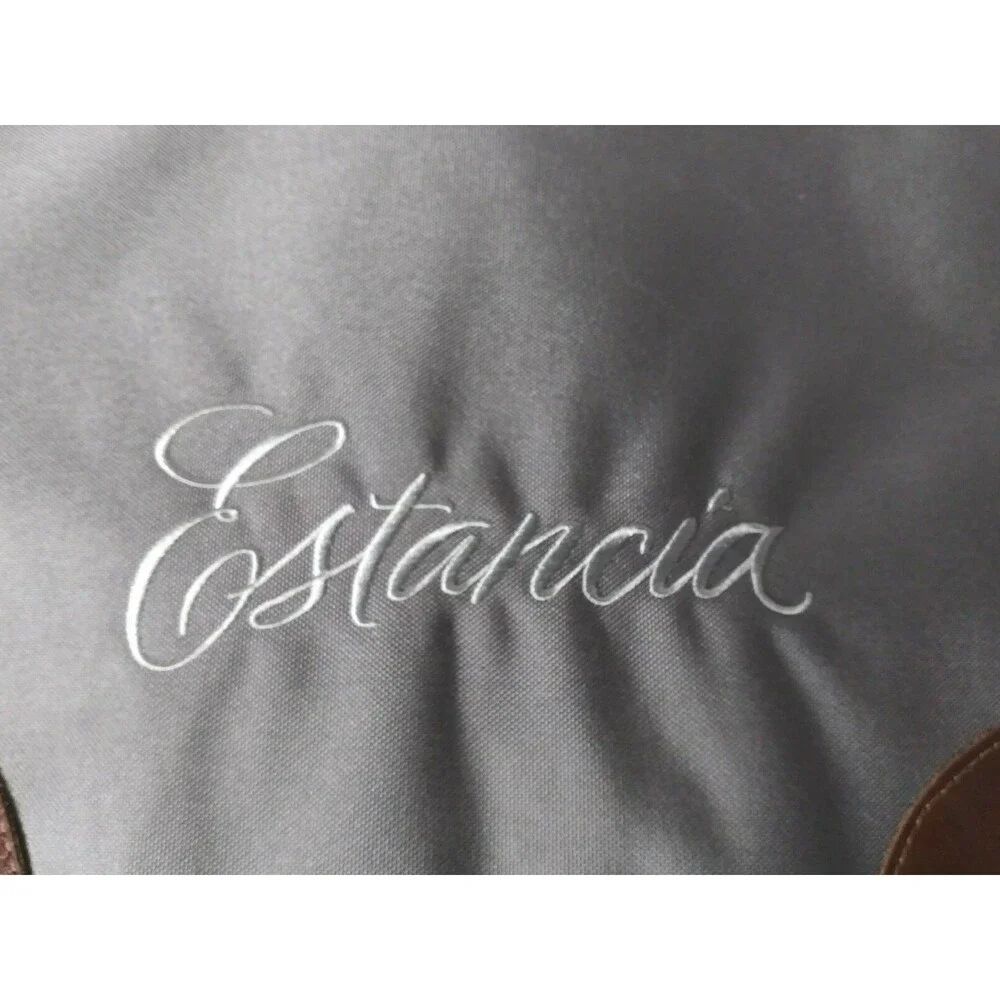 Chill-N-Go Four Bottle Bag Cotton  Shoulder Bag~Estancia Logo Retail $135